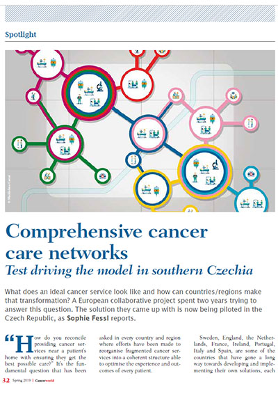 Comprehensive cancer care networks – Test driving the model in southern Czechia 