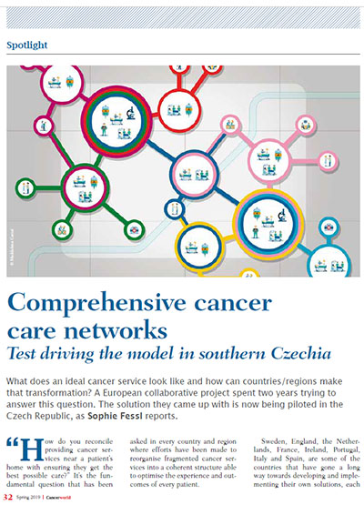 Comprehensive cancer care networks – Test driving the model in southern Czechia 